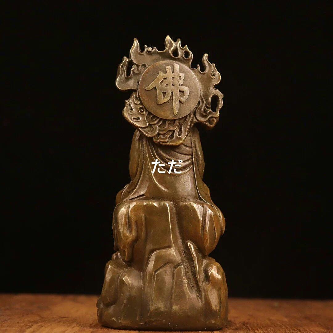 地蔵 菩薩 観音 銅製 仏像 彫刻 置物 開運 風水