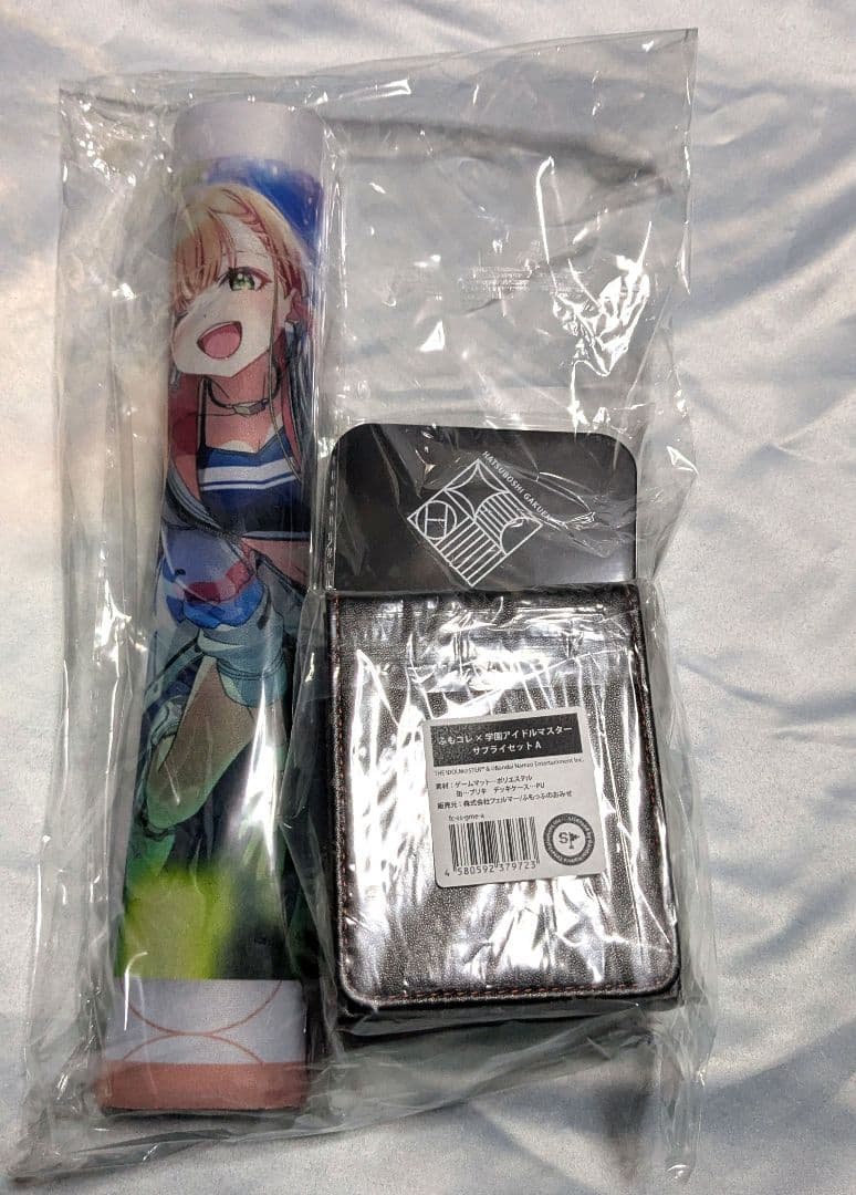 ふもコレ × 学園アイドルマスター サプライセットA　プレイマット　缶ケース