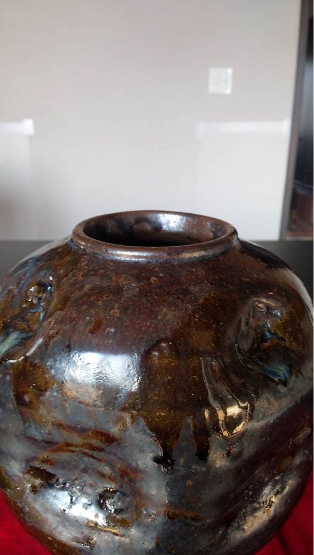 瀬戸焼　げんこつ壺