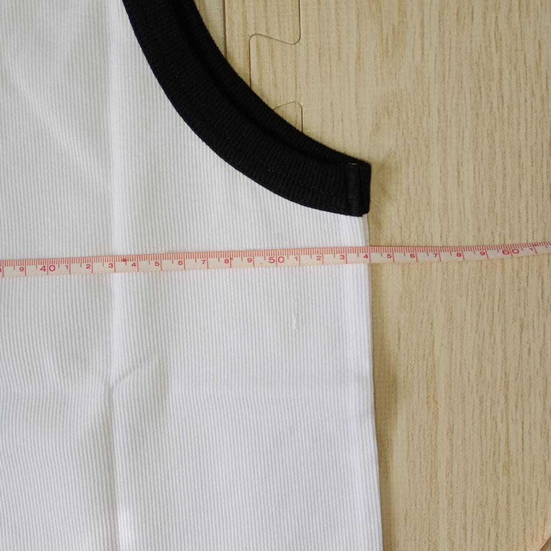 人気カラーモデル！ロゴ 　筋トレ クロノス cronos　サイズ42　白✕黒　綿