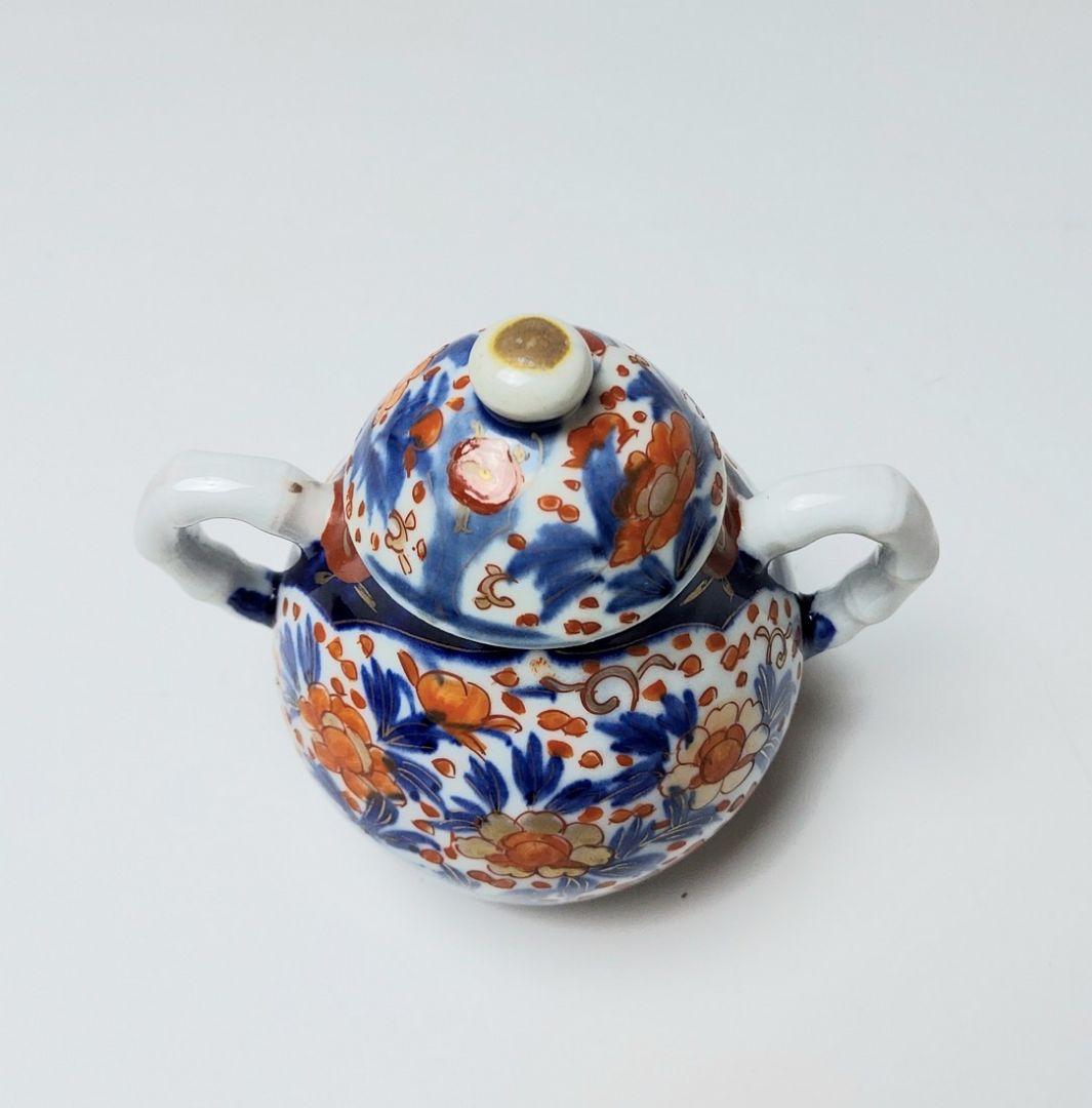 22-342　古伊万里シュガーポット