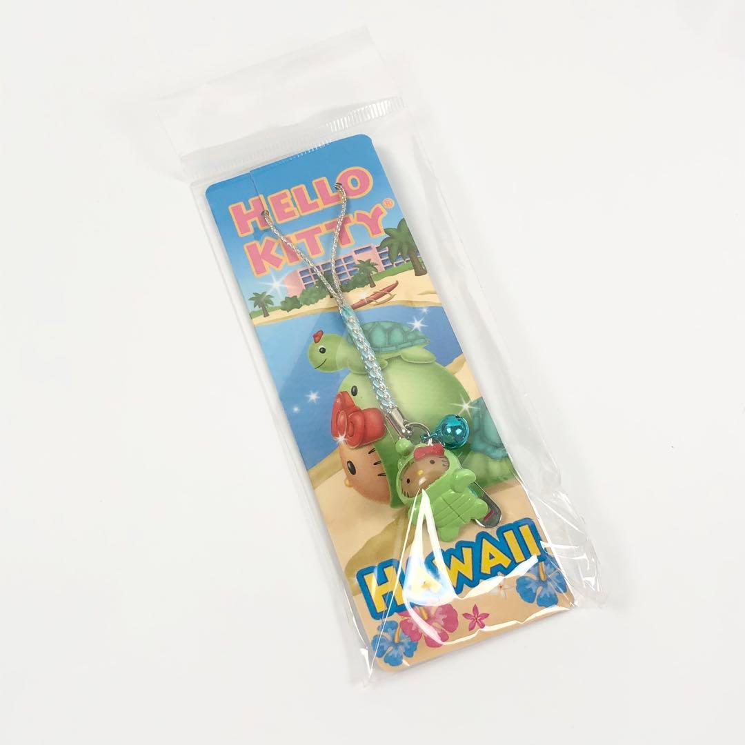 ハローキティ ストラップ ハワイ ウミガメ 日焼けキティ Hello kitty