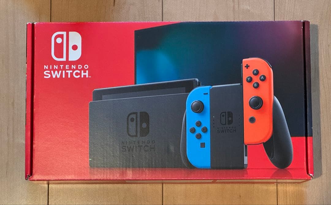 【美品】Nintendo Switch 本体 バッテリー強化版　付属品完備