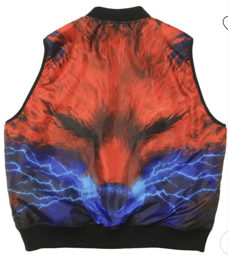 ミュージシャン babyl MA-1 REVERSIBLE VEST BLACK