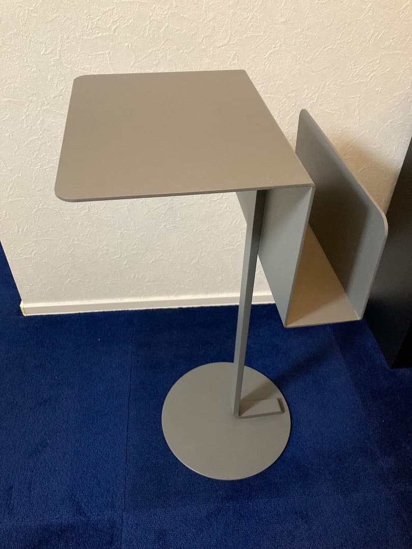 無印良品　スチール　サイドテーブル