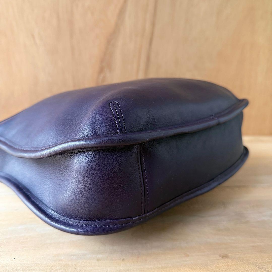 バッグ vintage coach ERGO COMPARTMENT 9047 INK