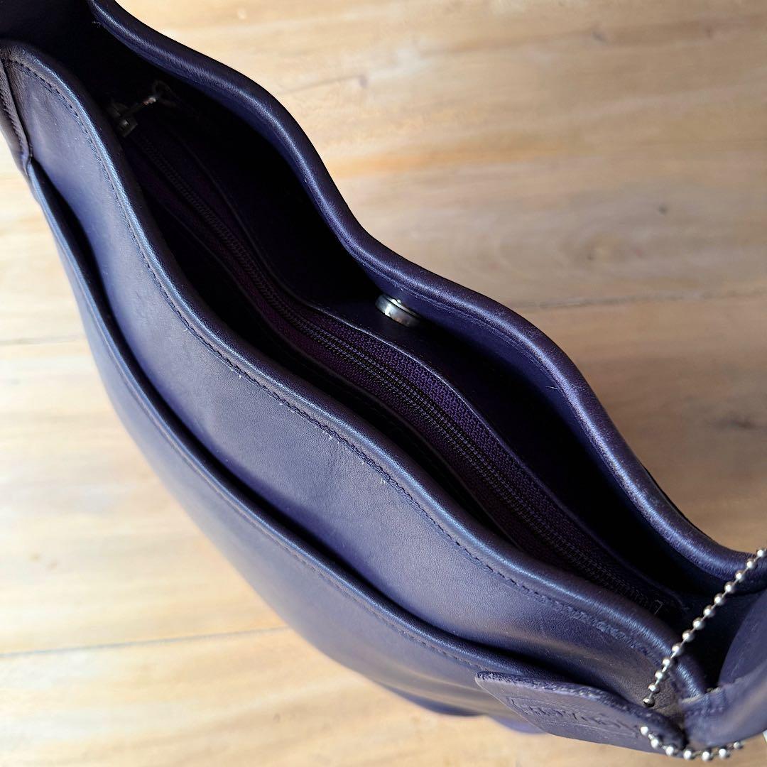 バッグ vintage coach ERGO COMPARTMENT 9047 INK