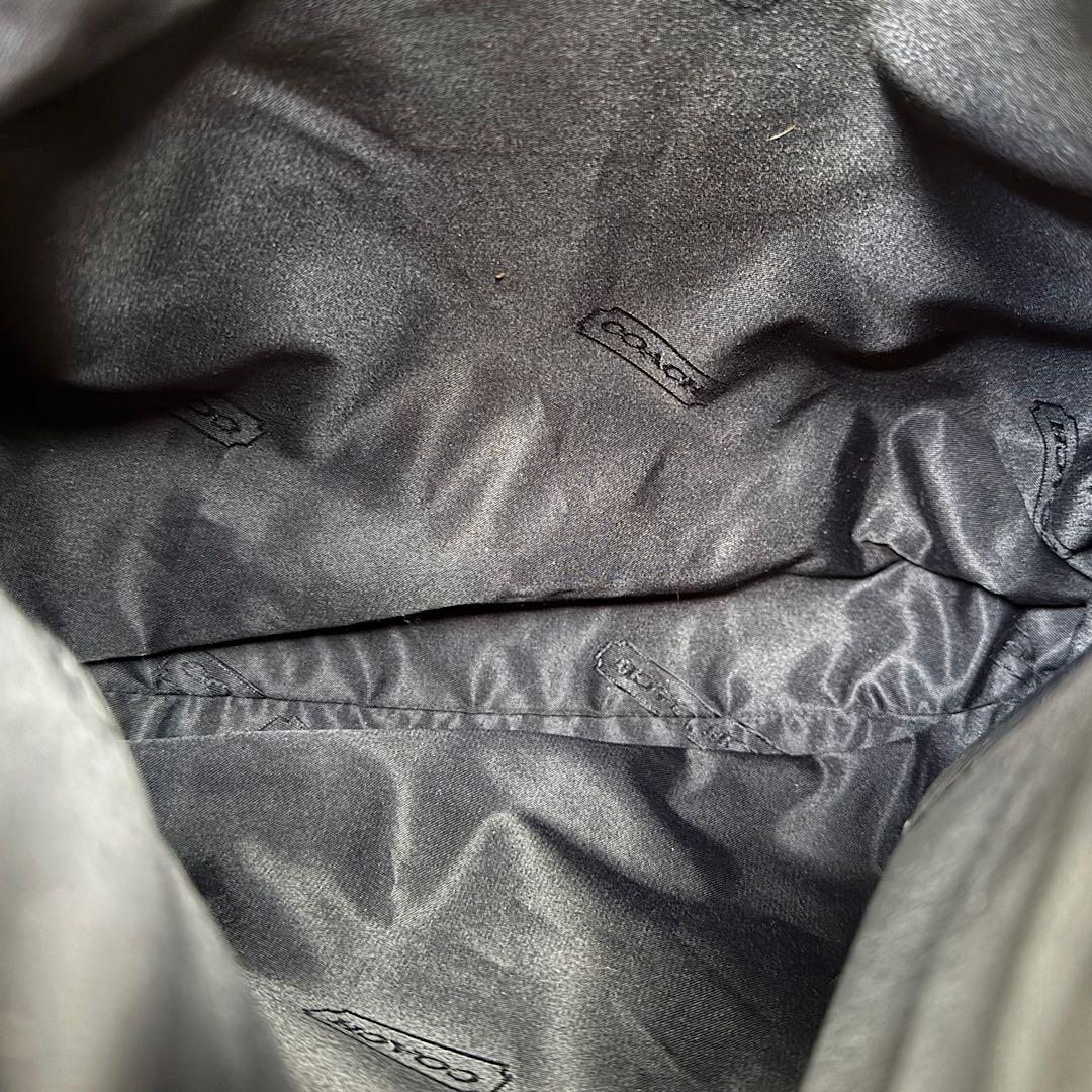 バッグ vintage coach ERGO COMPARTMENT 9047 INK