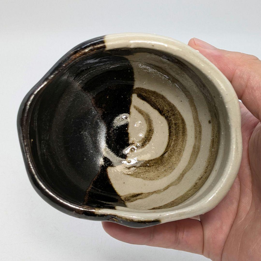 加藤仁 黒茶盌 共箱 織部焼 美濃焼 瀬戸焼 抹茶碗 抹茶茶碗 茶道具 茶器食器