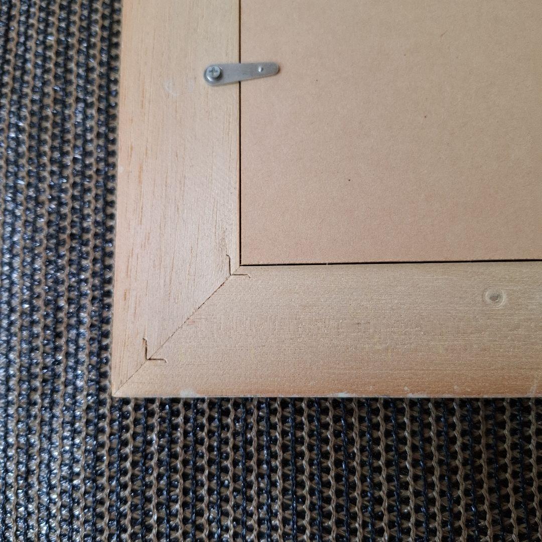 アイボリー フレーム 紫 マット ポスターフレーム　額縁　97×66.5