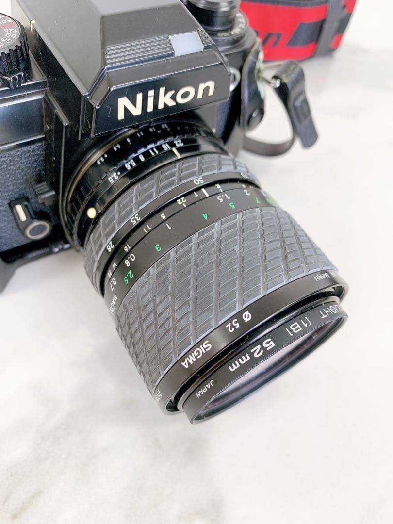 。NIKON FA 本体 フィルムカメラ 一眼レフ　レンズ付き