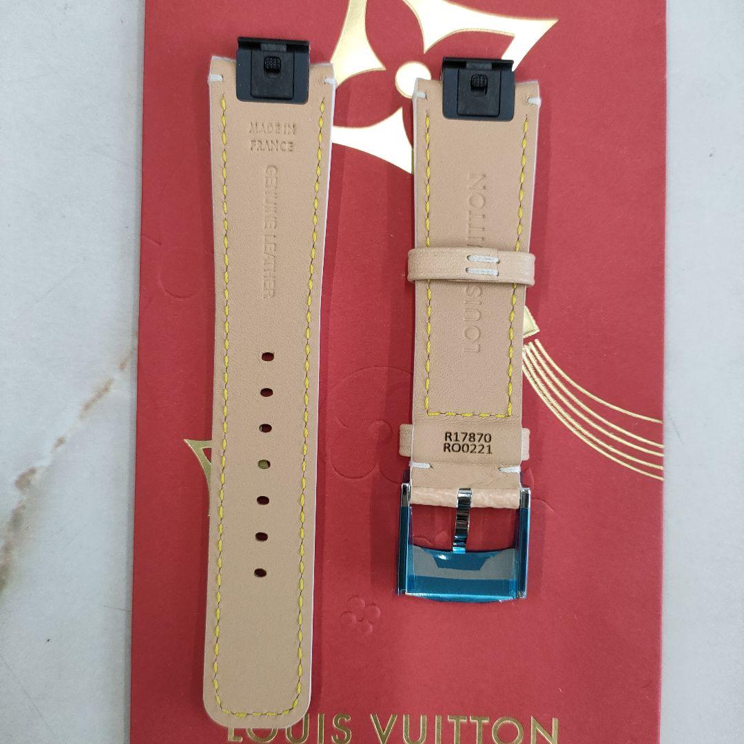 未使用Louis VuittonタンブールL用 レザーベルト モノグラム