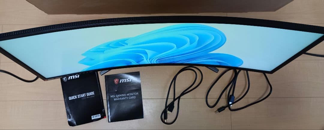 MAG341CQ MSIゲーミングモニター ウルトラワイド 本体