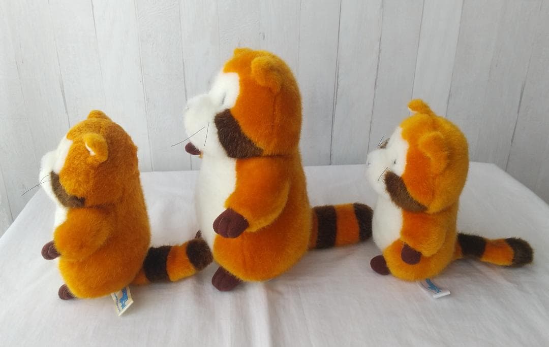 あらいぐまラスカル　ぬいぐるみ　世界名作劇場　レトロ