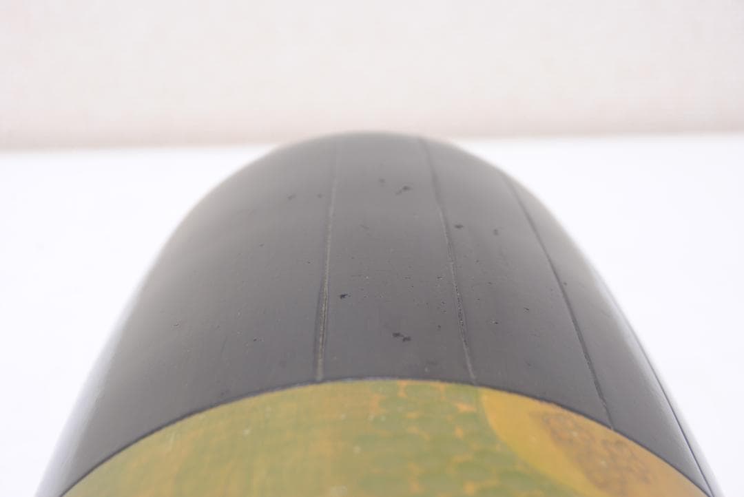 内閣総理大臣賞受賞作家 ★ 吉田多加志 創作こけし「伊勢」 高27㎝ 立札付