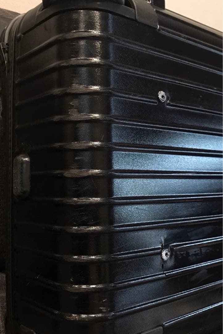 ジャンク RIMOWA 黒 スーツケース　32 L キャリーケース　2輪