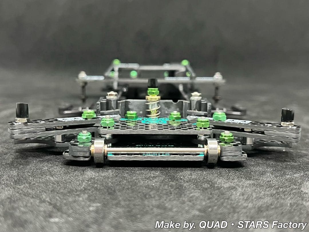 【ミニ四駆・FM-A用】2軸ATピボット＋1軸リヤアンカー　J-CUP2022