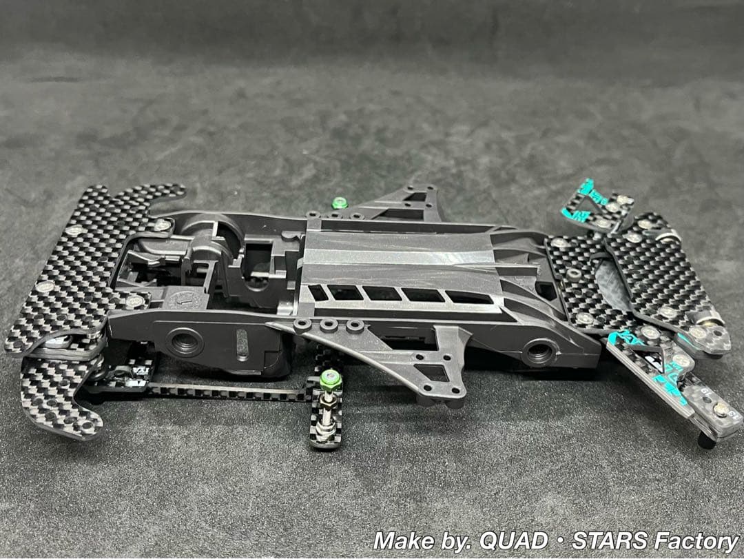 【ミニ四駆・FM-A用】2軸ATピボット＋1軸リヤアンカー　J-CUP2022