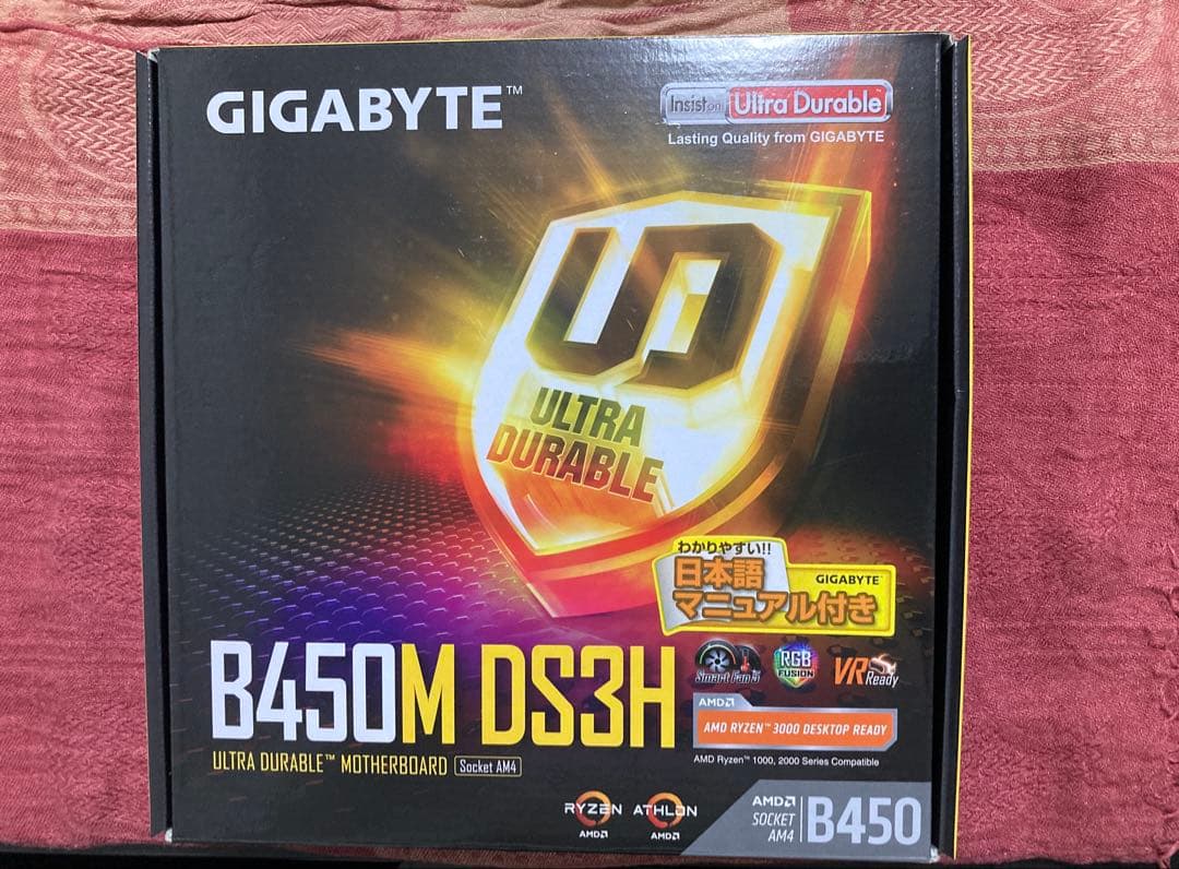 GIGABYTE B450M DS3H マザーボード