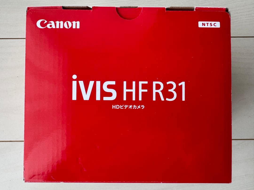 Canon iVIS HF R31 レッド　新品・未使用