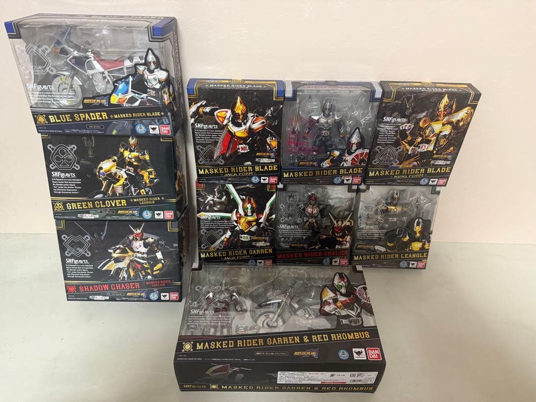 S.H.Figuarts 仮面ライダーブレイドシリーズ 10種　フィギュアーツ
