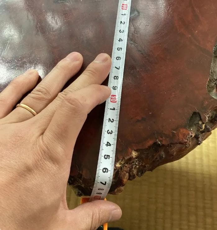 花梨　一枚板　テーブル　アンティーク レトロ　古民家　和室