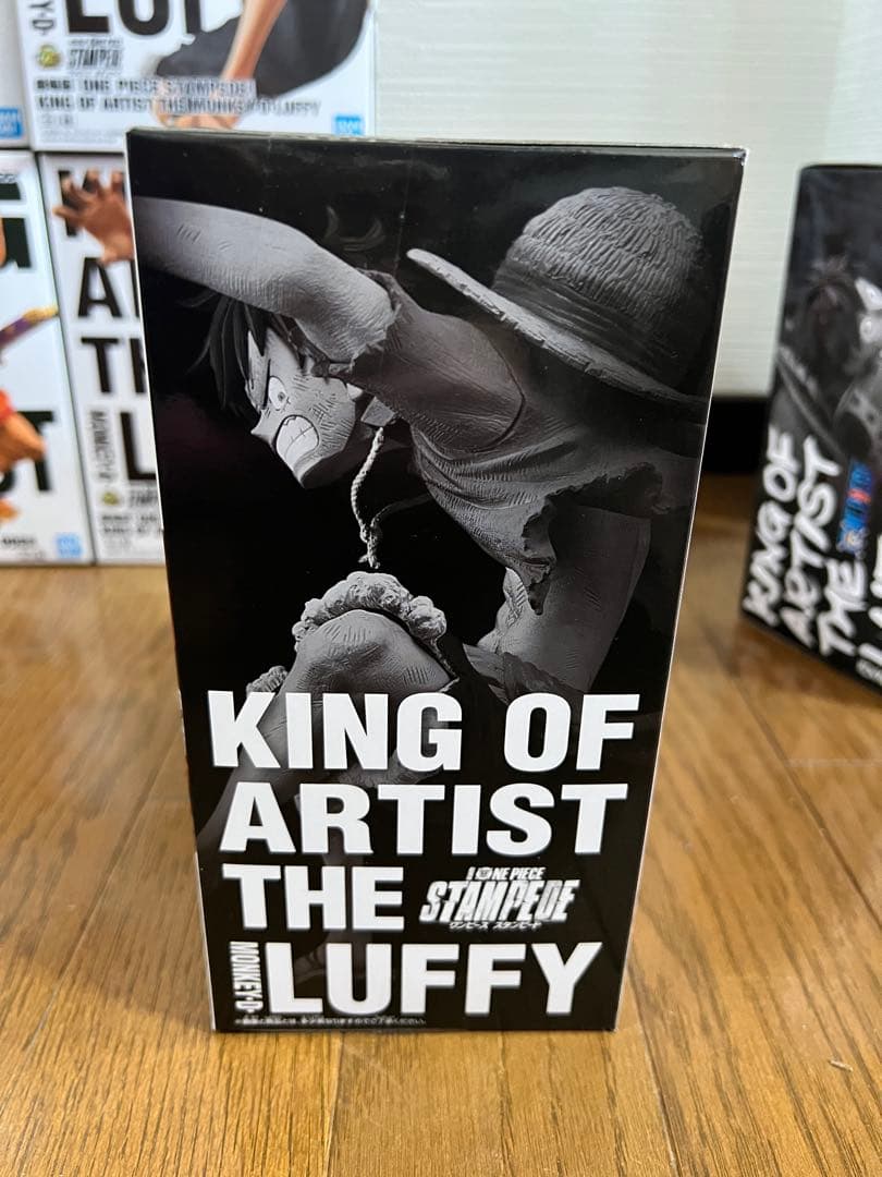 12個 ワンピース KING OF ARTIST ルフィ 光月おでん フィギュア