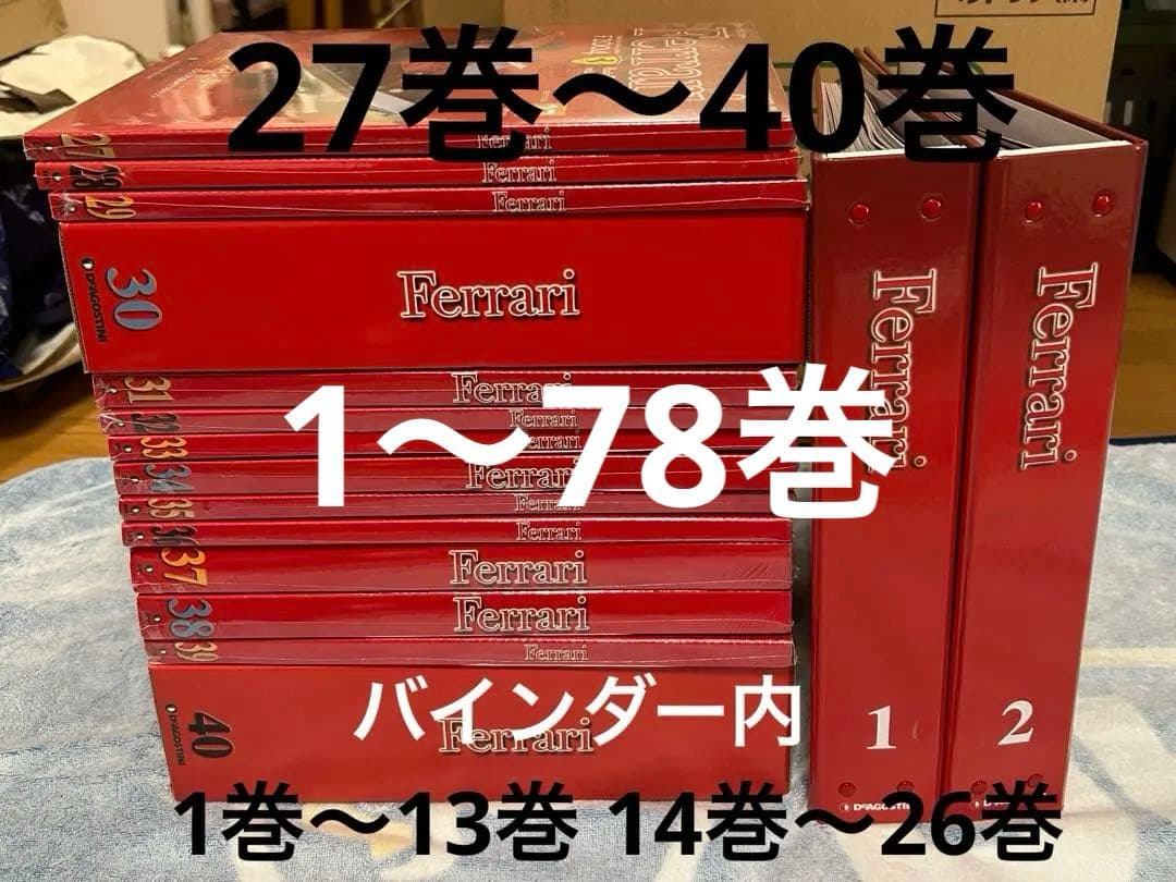 ディアゴスティーニ Ferrari F2004 1巻～78巻