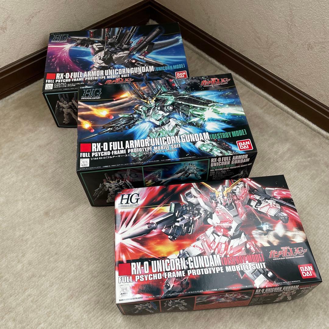 ガンダムユニコーン　ガンプラまとめ売り2