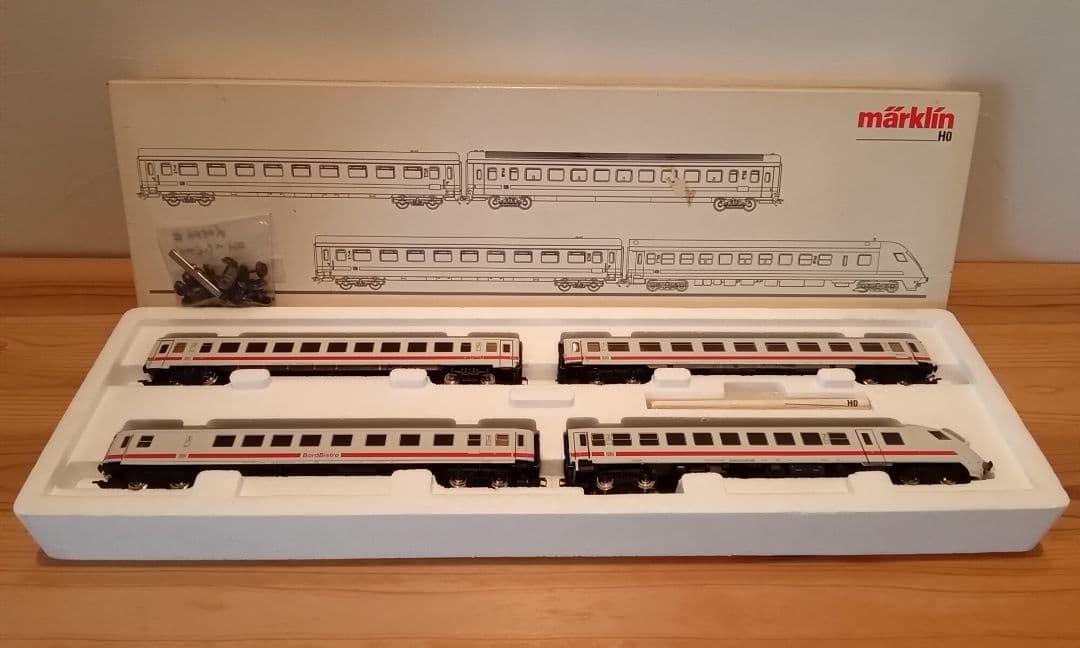 メルクリンHO #43304 客車・制御客車4両セット DC改造済