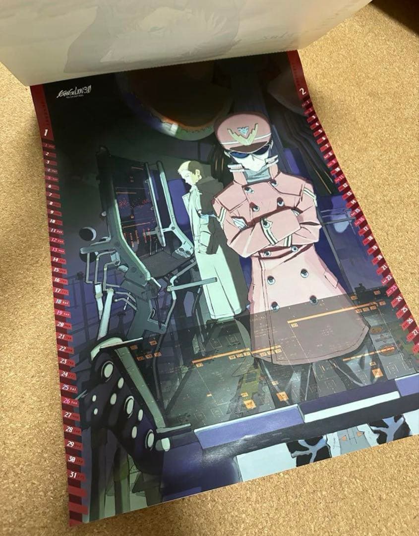 エヴァンゲリオン新劇場版　2014年A2カレンダー　ポスター