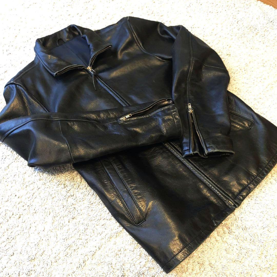 牛革 シングルライダース