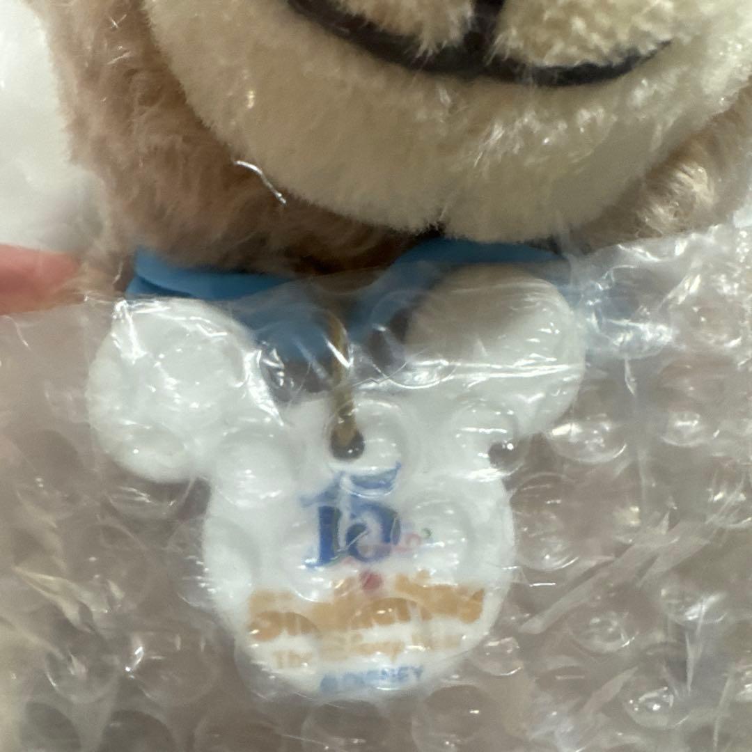 2点　シュタイフ　ダッフィー　シェリーメイ ぬいぐるみ　ディズニー　クリスマス