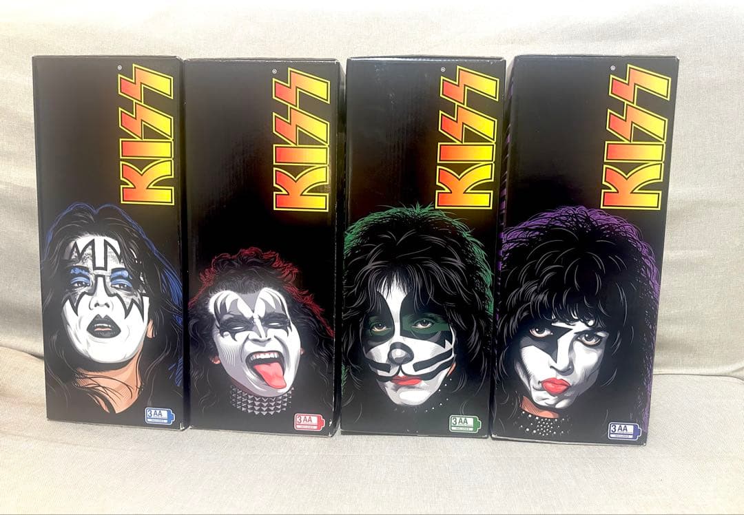 KISSフィギュアセット4体KISS Figures Soundalikes