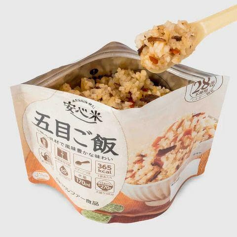 全国送料無料◆アルファー食品◆保存食 五目ご飯50袋◆非常食防災災害アウトドア