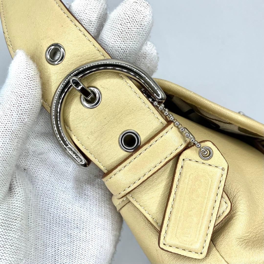 【美品】COACH コーチ SOHO ソーホー　ワンショルダーバッグ　ハンド