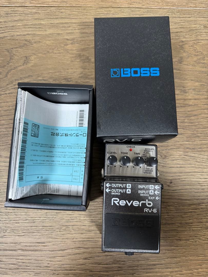 BOSS Reverb RV-6 ギターエフェクター