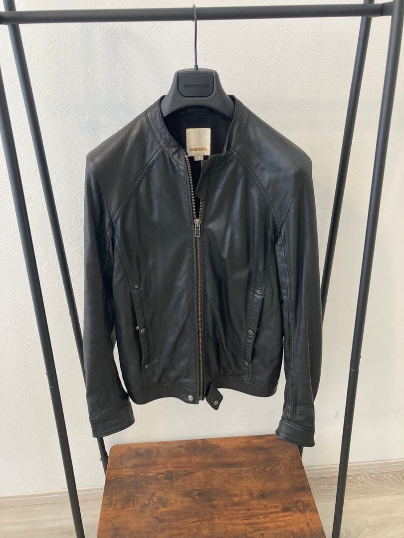DIESEL レザーライダースジャケット