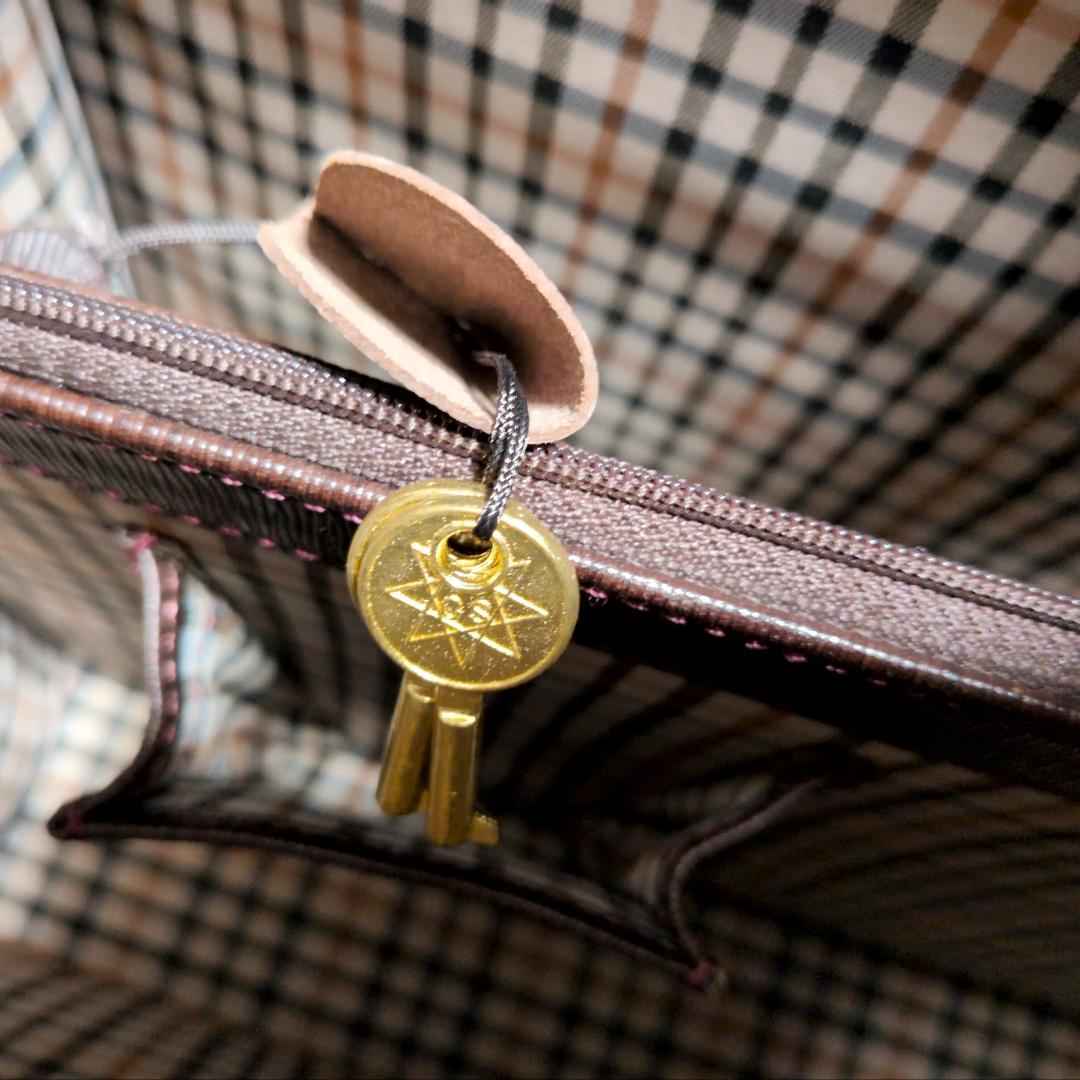 ★DAKS【ダックス】ダレスバッグ/ビジネスバッグ ボルドー ACE製 希少