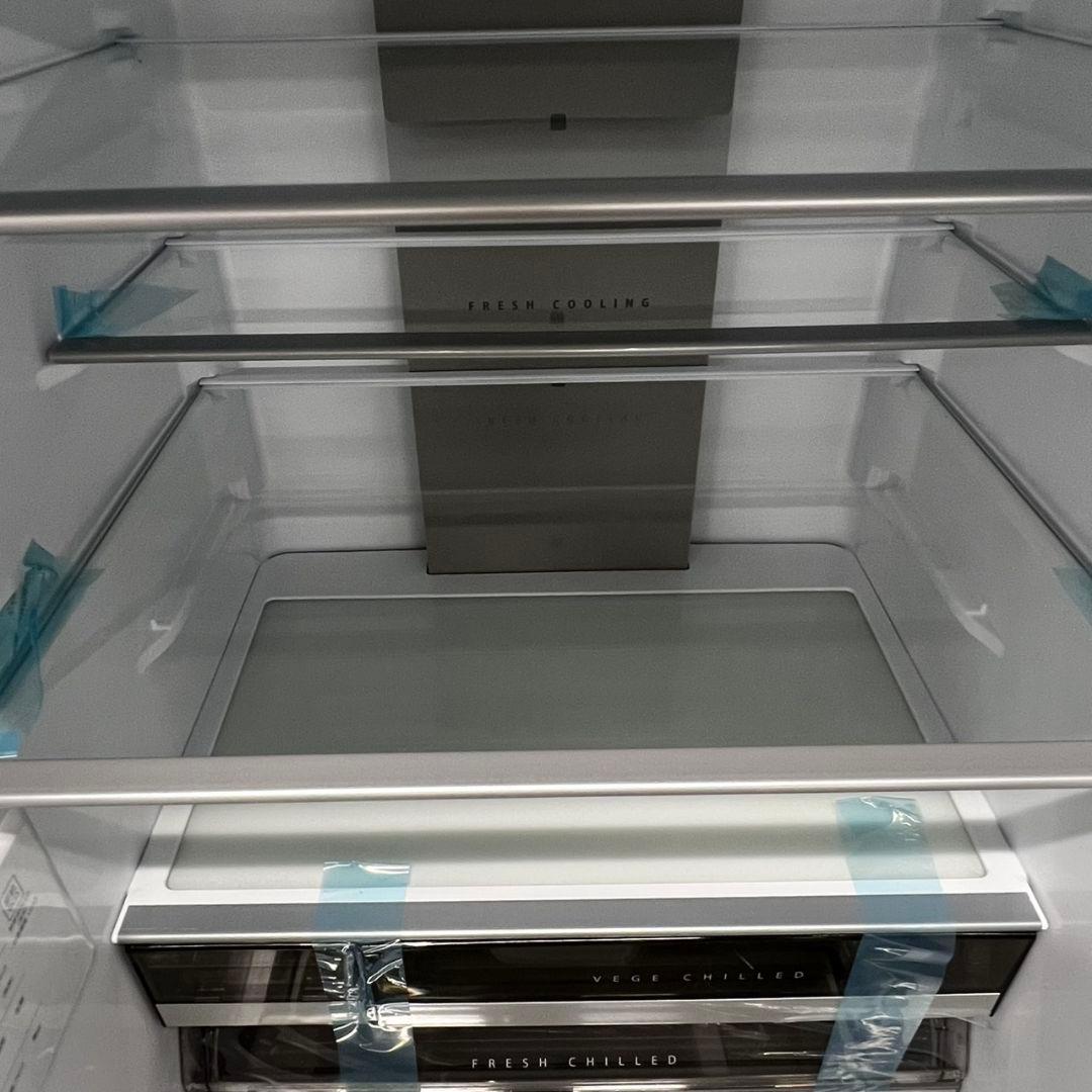 958 【未使用】25年製　綺麗　冷蔵庫　アクア　大容量　450ℓ 　設置無料