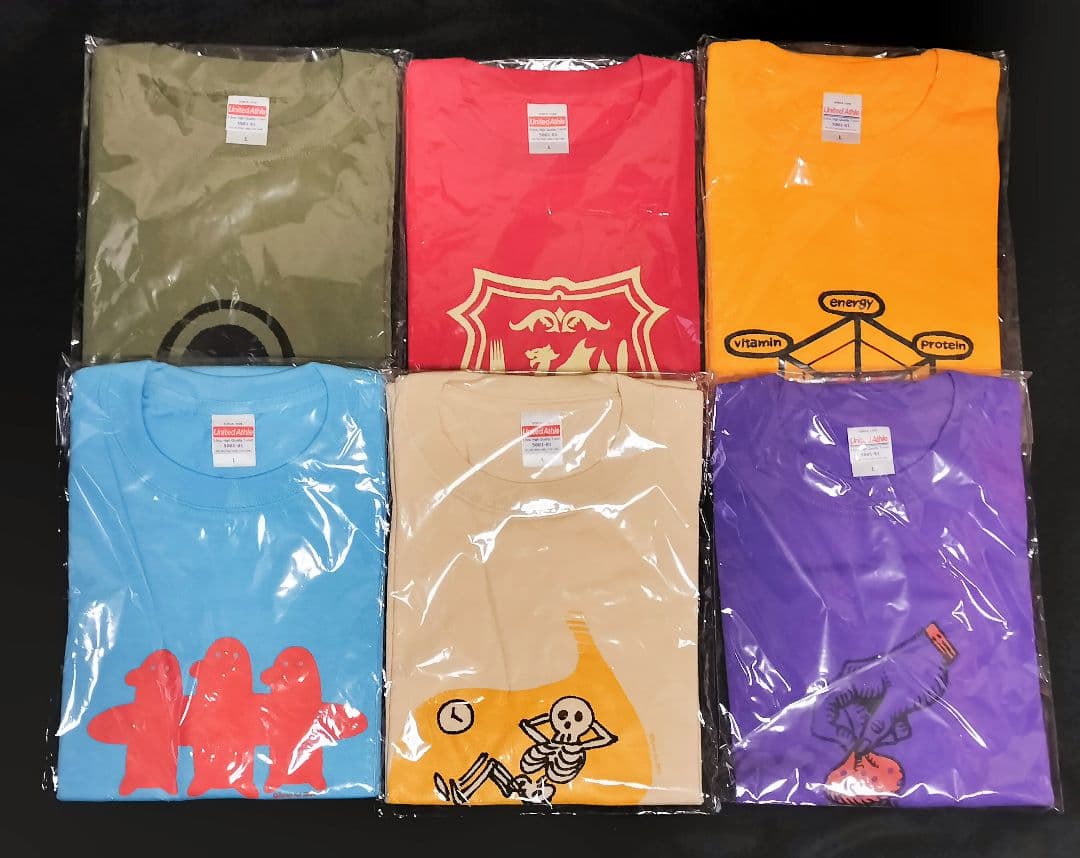 DeliciousinDungeon ダンジョン飯 迷宮探索展 Tシャツ 6枚