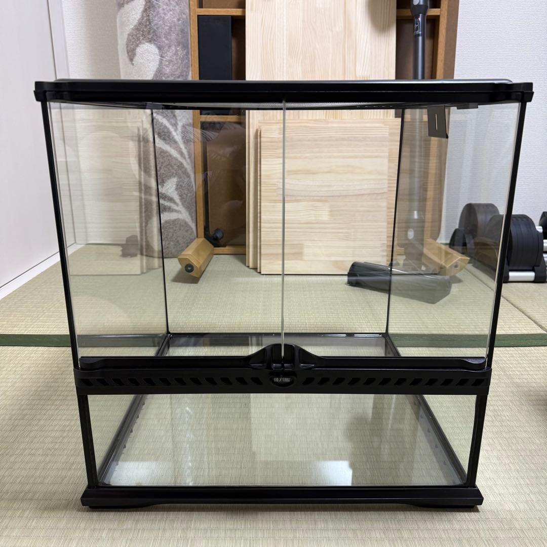 ①EXOTERRA 4545 ケージ グラステラリウム