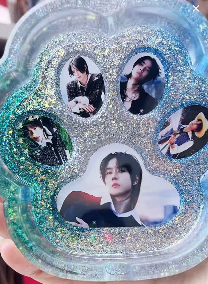 王一博 新作 ジャンボレジン猫肉球トレー 7点セット❣️確認用❣️