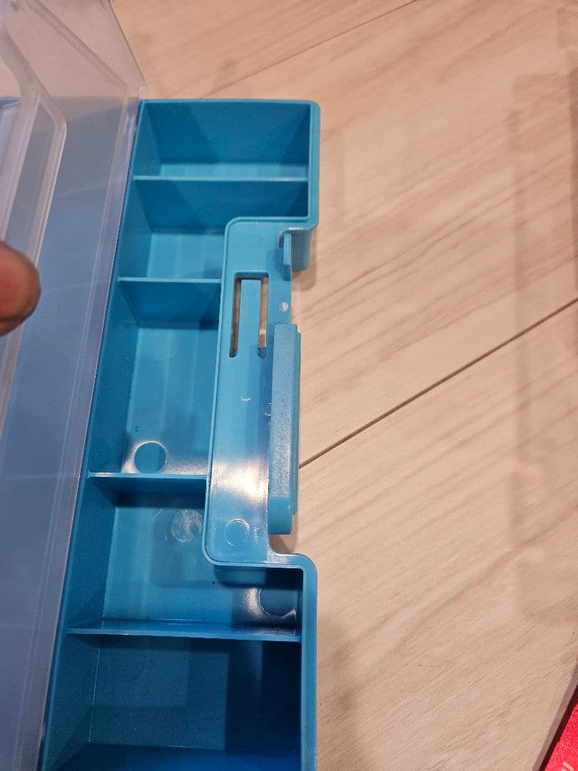 ミニ四駆　ポータブルピット　2014 ライトブルー　セッティングボード　ゲージ