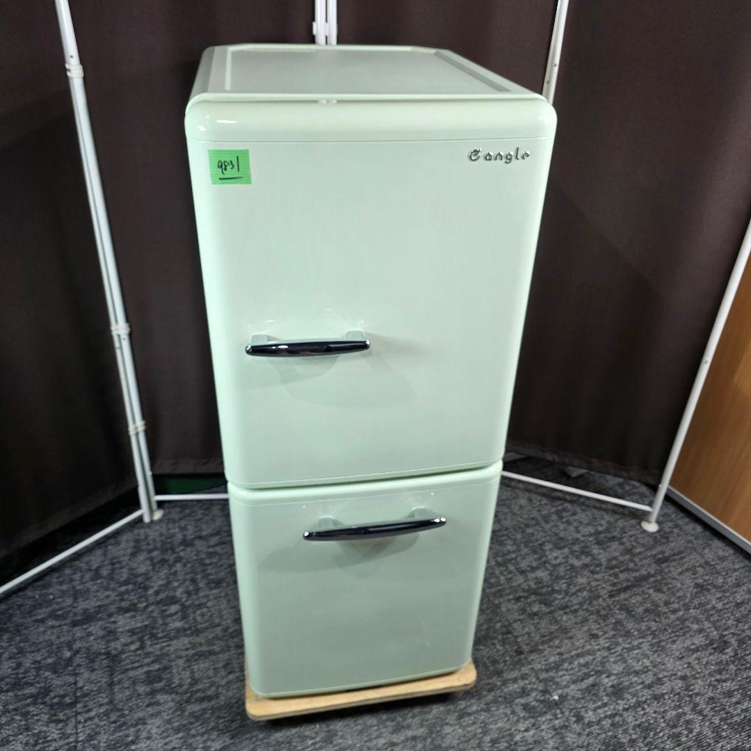 9831送料無料！レトロデザイン！eangle 2ドア 冷蔵庫