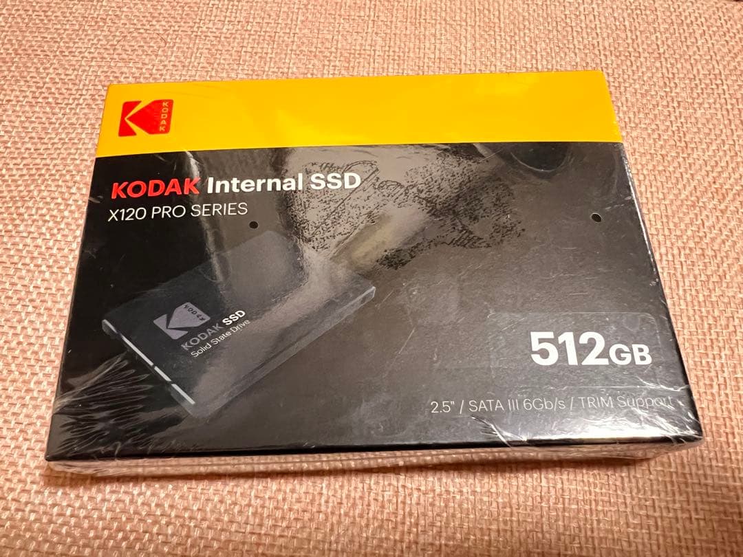 外付けハードディスク・ドライブ KODAK X120 PRO SERIES SSD 512GB