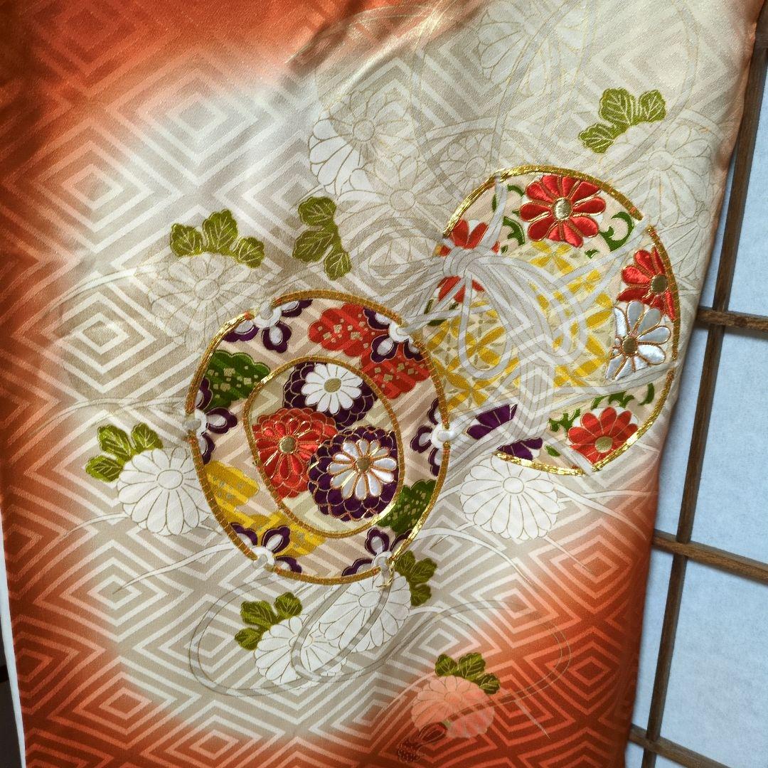 161センチ格式ある振袖帯セット　　正絹