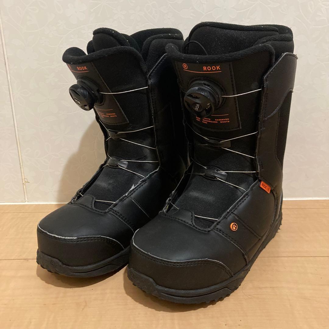 RIDE ライド ROOK スノーボードブーツ26.5cm　　BOA スノボ 黒