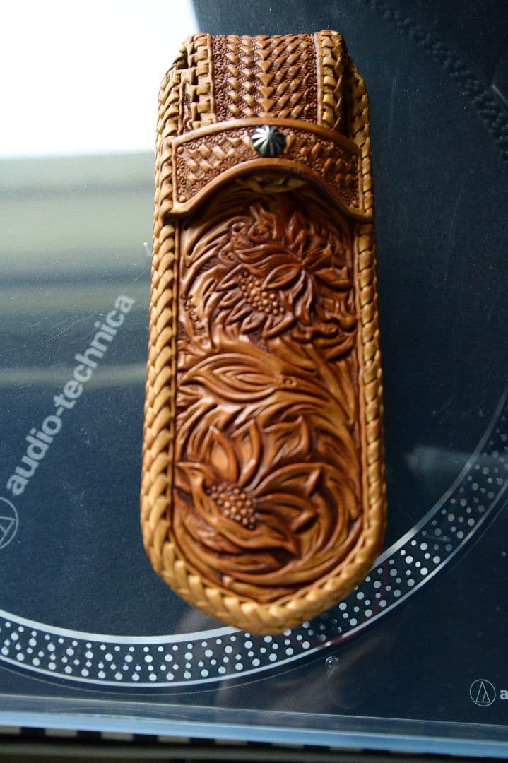 ぽ*ん様 レザーペンケース