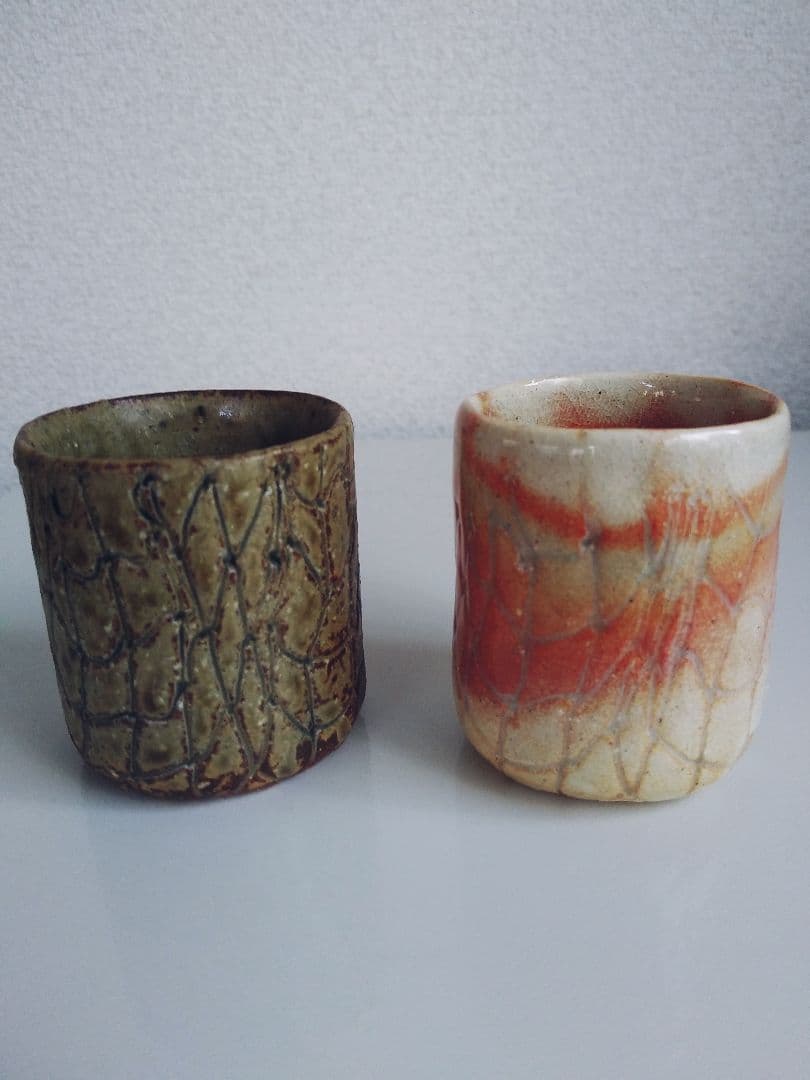 ペア酒盃　前田正範作